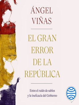 cover image of El gran error de la República